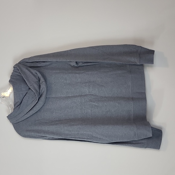 AMAZON ESSENTIALS Gray Lightweight French Terry Full-Zip Hooded Sweatshirt - Picture 7 of 11